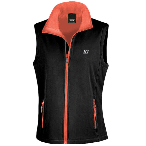 K1 Association Ladies Soft Shell Gilet Thumbnail